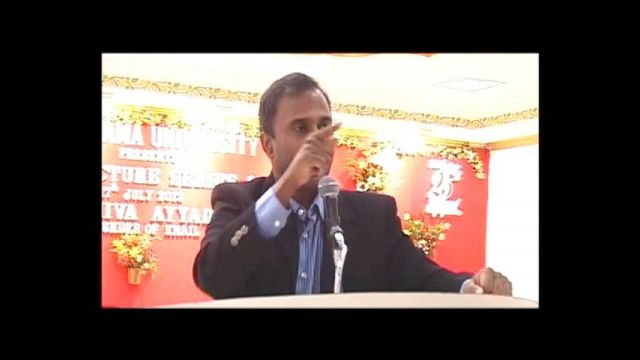 Dr. V.A. Shiva Ayyadurai, MIT, Inventor of Email, at Sathyabama University