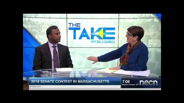 Dr. Shiva Ayyadurai Live on The Take With Sue O�Connell on NECN TV