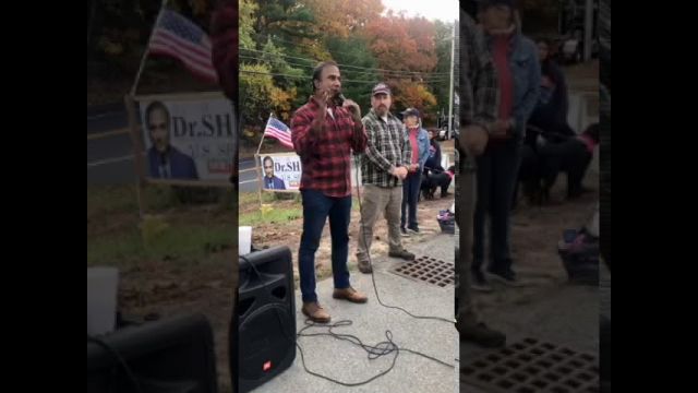 Dr SHIVA LIVE Speech at SHIVA TRUMP RALLY !!