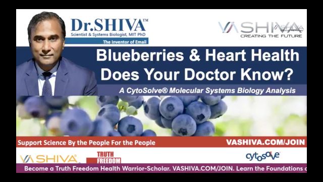 Dr.SHIVA LIVE: Blueberries & Heart Health. Does Your Doctor Know?