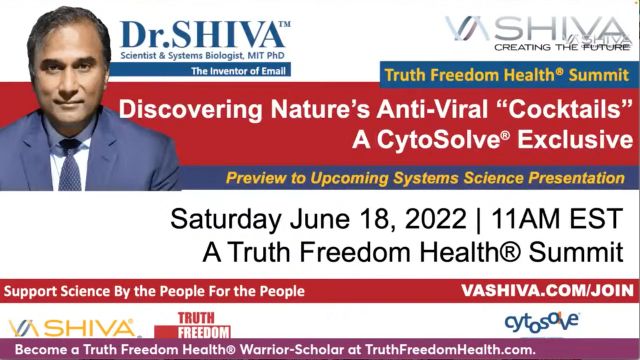 Dr.SHIVA LIVE: Discovering Nature's Anti-Viral 