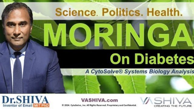 Dr.SHIVA™ : Moringa on Diabetes @CytoSolve Systems Analysis