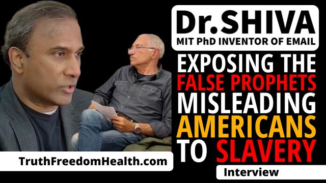 Dr.SHIVA INTERVIEW: Exposing the False Prophets Misleading Americans to Slavery - A Conversation With Piero Cammerinesi