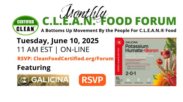 Galicina: Journey to C.L.E.A.N.® & R.A.W.® Food Certification