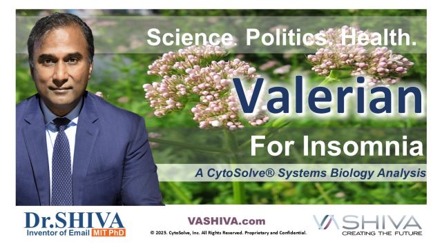 Dr.SHIVA™ LIVE – Valerian on Insomnia: A Whole Systems Approach