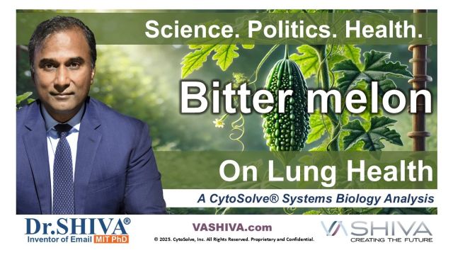 Dr.SHIVA® LIVE – Bitter Melon on Lung Health: A Whole Systems Approach