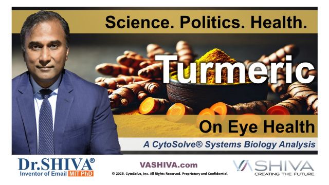 Dr.SHIVA® LIVE – Turmeric on Eye Health: A Whole Systems Approach