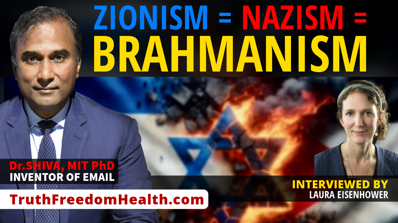 Dr.SHIVA™ LIVE: Zionism = Nazism = Brahmanism