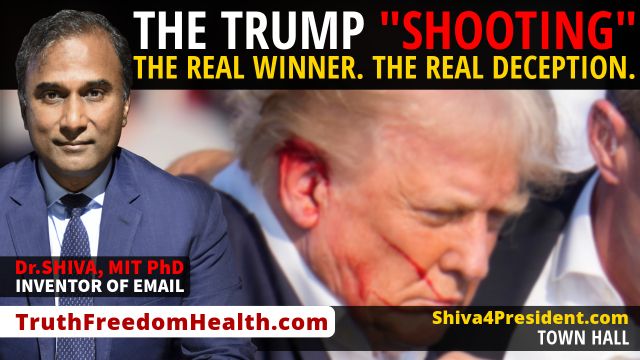 Dr.SHIVA™ LIVE: The Trump “Shooting” – The REAL Winner. The REAL Deception.