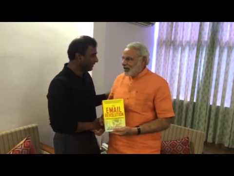 Shri Narendra Modi Honors Dr. V.A. Shiva Ayyadurai, the Inventor of Email