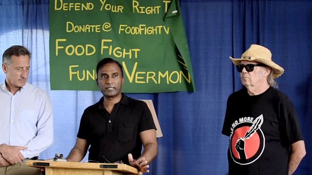 Science and the Safety of GMOs - Dr. V.A. Shiva Ayyadurai, Neil Young and Gov. Shumlin (VT)