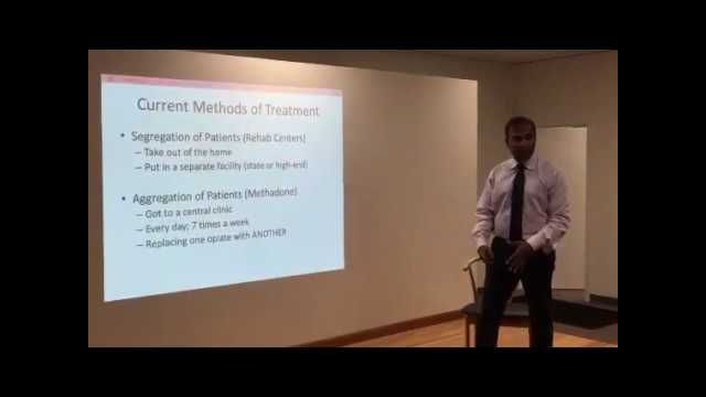 Shiva at Systems Health Presentation on Opioid Crisis. Part-2
