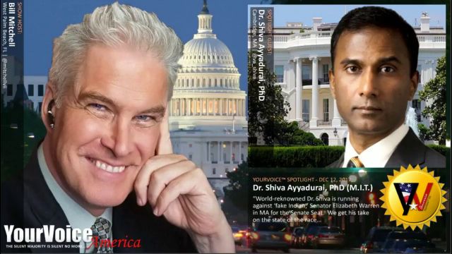 Spotlight on Dr. Shiva Ayyadurai on YourVoice America with Bill Mitchell