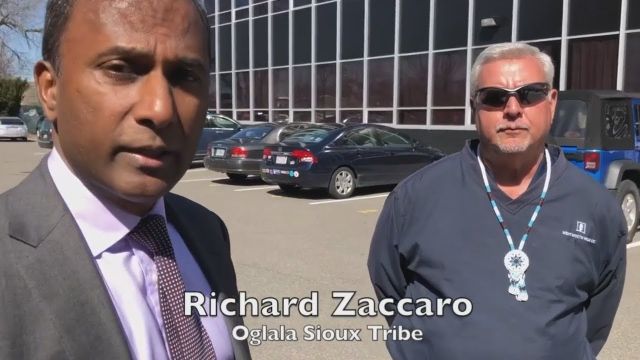 Dr. Shiva Ayyadurai: Oglala Lakota Nation Member Supports Bus Slogan