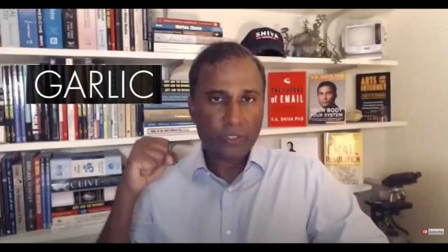 Dr.SHIVA On Boosting Immunity: GARLIC -- A Molecular Systems Analysis.