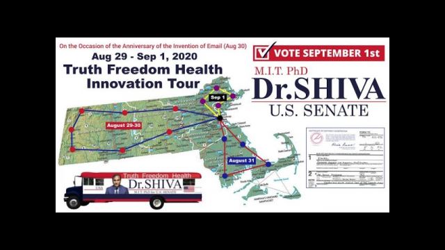 Truth Freedom Health Innovation Tour - Join Dr.SHIVA in 16 Cities Across Massachusetts