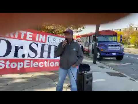 Dr.SHIVA LIVE: Fight for REAL Democracy. WRITE IN Dr.SHIVA for US SENATE.