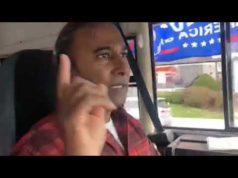 TRUMP/Dr.SHIVA rolling rally endless vehicles riding through central MA