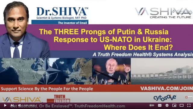 Dr.SHIVA LIVE: The THREE Prongs of Putin & Russia Response to US-NATO in Ukraine: Where Does It End?