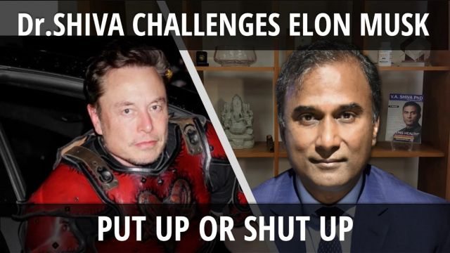 Dr.SHIVA Challenges Elon Musk: Put UP or Shut UP!