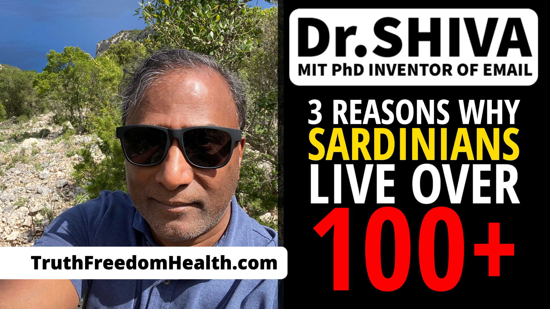 Dr.SHIVA LIVE: 3 Reasons WHY Sardinians Live Over 100+