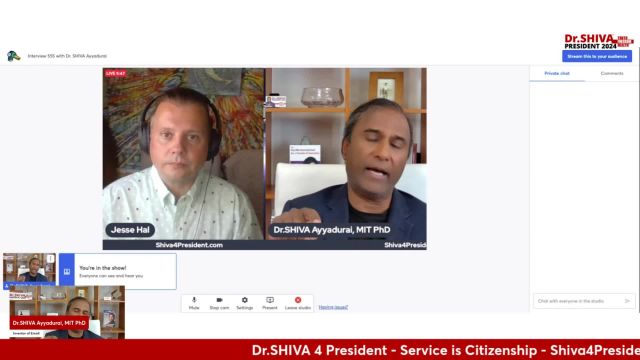 Dr.SHIVA™ LIVE – Warrior, Scientist, Engineer. Fighting & Defeating the Brahmin Swarm