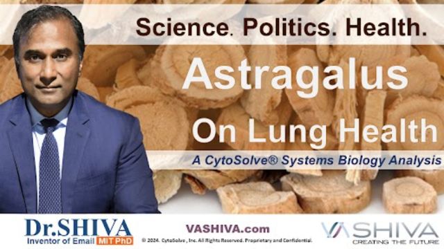Dr.SHIVA™: Astragalus on Hair Loss @CytoSolve Systems Analysis (7/24)