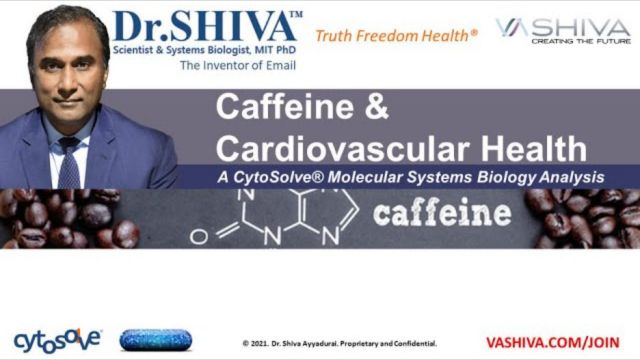 Dr.SHIVA™: Caffeine on Heart Health @CytoSolve® Systems Analysis(5/21)