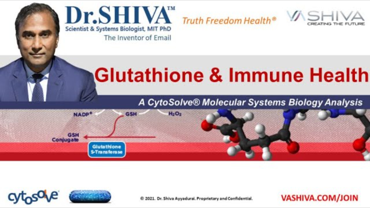 Dr.SHIVA™:Glutathione on Immune Health @CytoSolve® Systems Analysis(4/21)