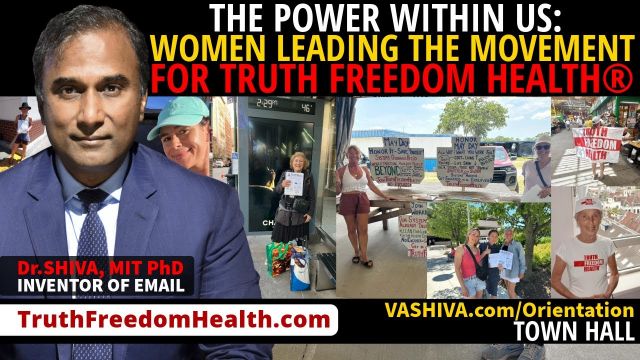 Dr.SHIVA™ LIVE: The Power Within Us – Women Leading the Movement for Truth Freedom Health®