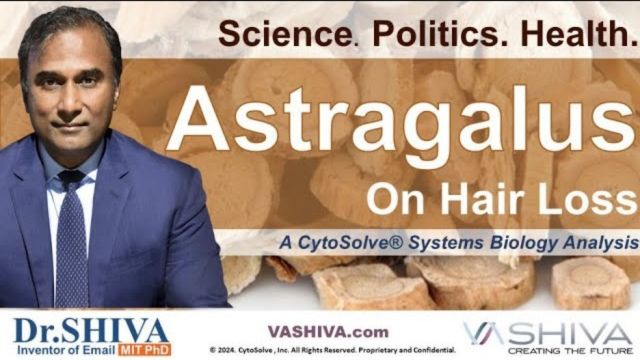Dr.SHIVA™: Astragalus on Hair Loss @CytoSolve Systems Analysis (06/24)