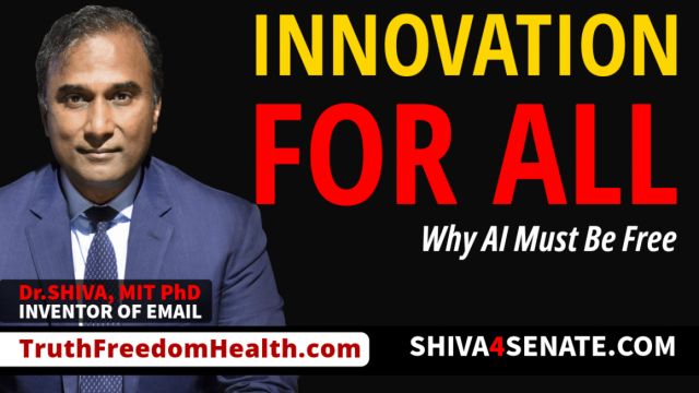 Dr.SHIVA® LIVE: Innovation For All. Why AI Must Be Free