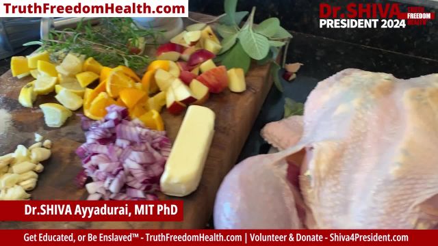 Dr.SHIVA's Kitchen™ - How To PREPARE a Thanksgiving Turkey