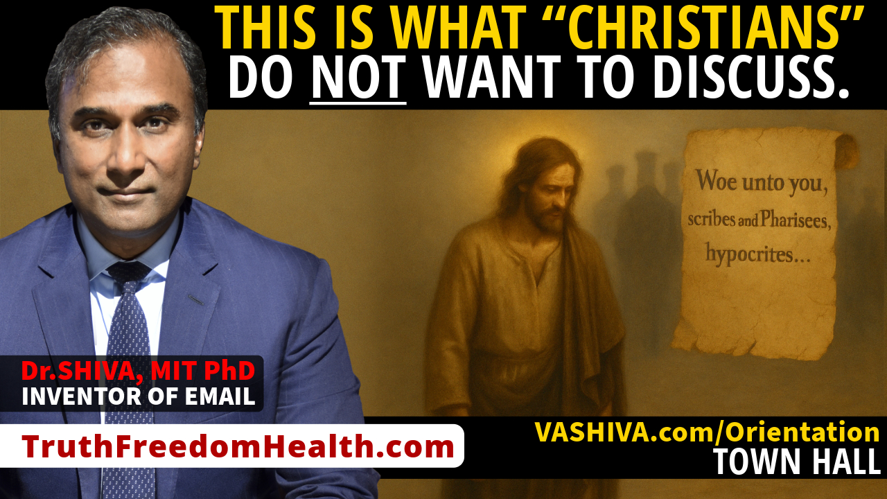 Dr.SHIVA™ LIVE: This Is What “Christians” Do NOT Want to Discuss