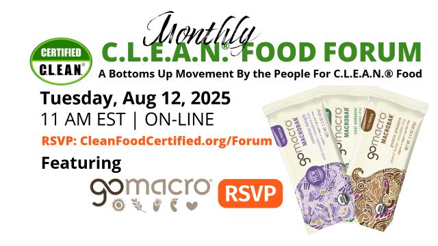 Gomacro: Journey to C.L.E.A.N.® & R.A.W.® Food Certification