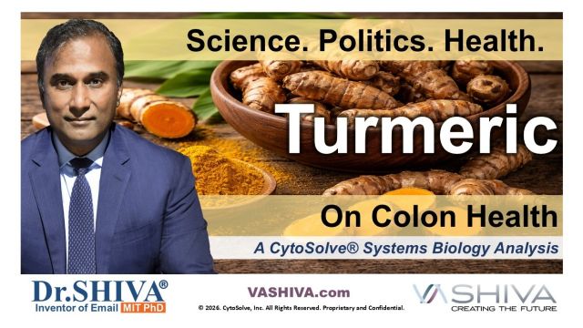 Dr.SHIVA® LIVE – Turmeric on Colon Health: A Whole Systems Approach